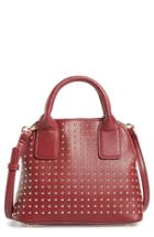 Sole Society Amalia Studded Dome Faux Leather Satchel -