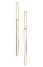 Women's Bony Levy Large Paperclip Earrings (nordstrom Exclusive)