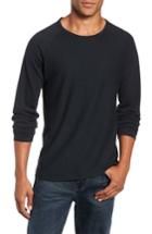 Men's Billy Reid Regular Fit Long Sleeve T-shirt - Blue