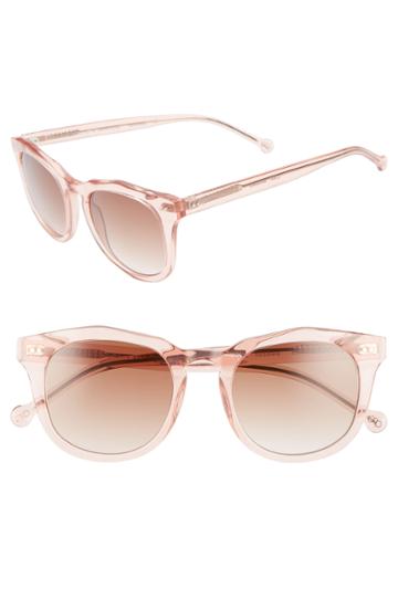 Women's Colors In Optics Barbarella 50mm Sunglasses - Blush