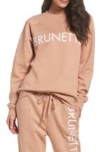 Women's Brunette Middle Sister Brunette Sweatshirt /small - Coral
