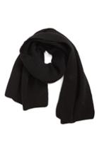 Men's Canada Goose Textured Wool Scarf, Size - Black