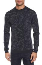 Men's Ted Baker London Gelato Jacquard Sweater (m) - Grey