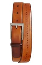 Men's Magnanni Catalux Leather Belt - Cuero