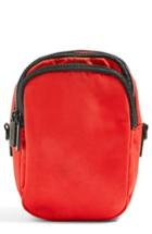 Topshop Storm Nylon Pouch - Red