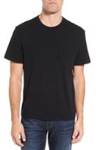 Men's James Perse Sueded Jersey Pocket T-shirt (s) - Black