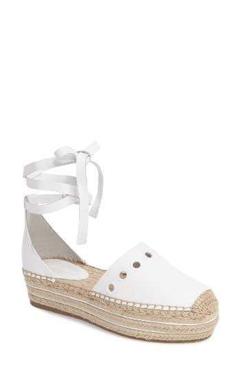 Women's Kendall + Kylie Ariela Platform Espadrille .5 M - White