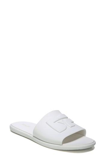 Women's Diane Von Furstenberg Kellan Slide Sandal M - White