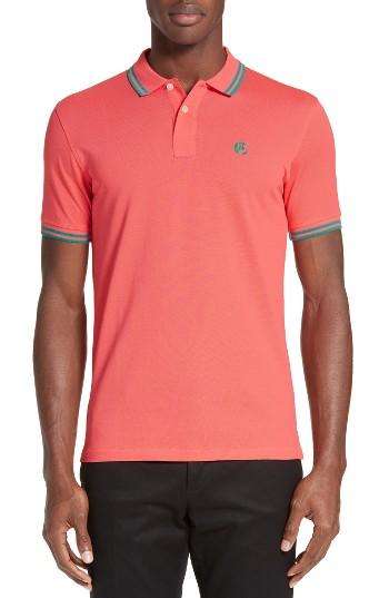 Men's Ps Paul Smith Pique Polo - Pink