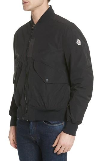 Men's Moncler Artouste Bomber Jacket - Black