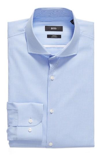 Men's Boss Jerrin Slim Fit Check Dress Shirt