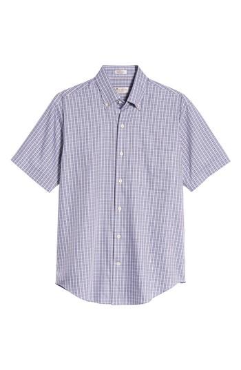 Men's Peter Millar Crown Soft Carlsplaid Fit Sport Shirt