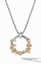 Women's David Yurman Cable Collectibles I Love You Pendant Necklace With 14k Gold