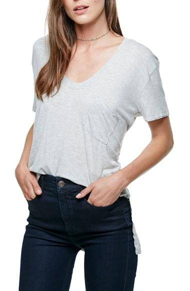 Women's Free People Rising Sun Tee - Grey
