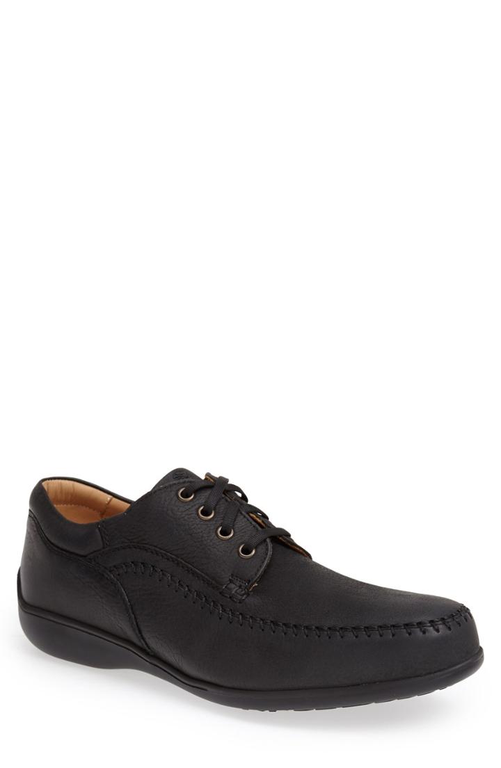Men's Neil M 'williams' Moc Toe Derby .5 D - Black