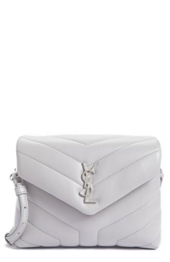 Saint Laurent Toy Loulou Calfskin Leather Crossbody Bag -