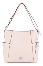 Lodis Rodeo Under Lock & Key - Jessie Rfid Leather Bucket Bag - Pink