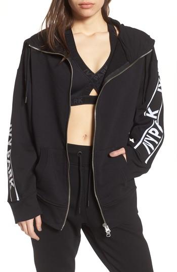 Women's Ivy Park Logo Tape Hoodie - Black