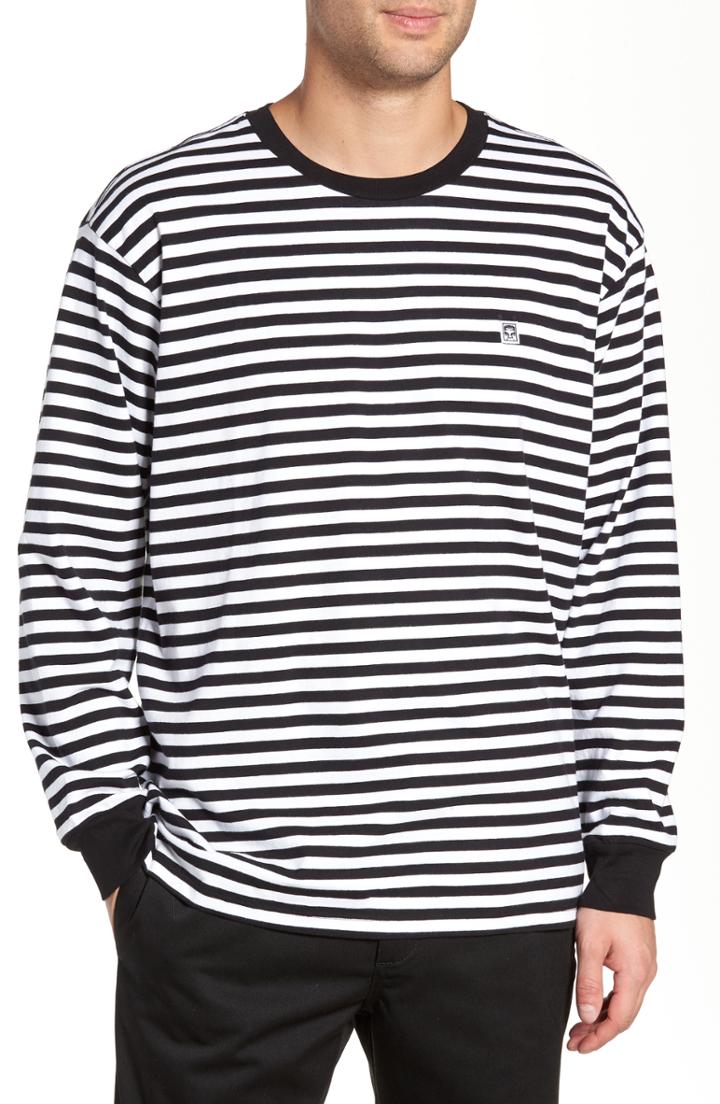 Men's Obey Eighty-nine Icon Box Long Sleeve T-shirt - Black
