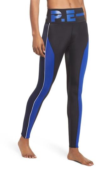Women's P.e Nation The Delta Leggings - Black