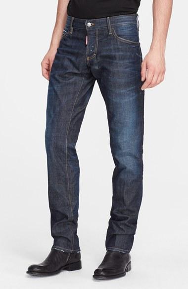 Men's Dsquared2 Slim Fit Jeans Eu - Blue