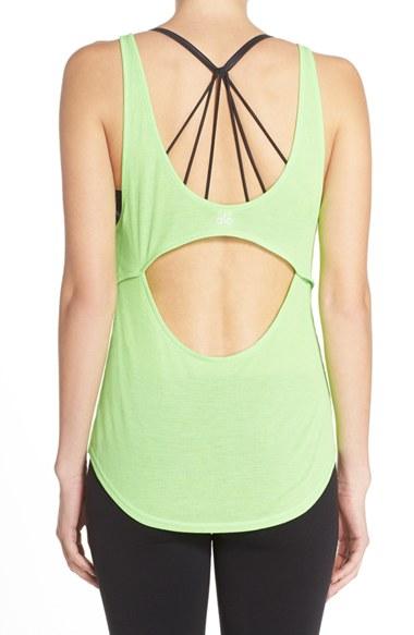 Women's Alo 'sculpt' Cutout Ribbed Tank