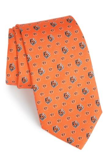 Men's Vineyard Vines Cincinnati Bengals - Nfl Woven Silk Tie