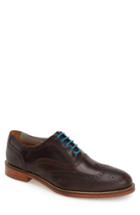Men's J Shoes 'charlie ' Wingtip Oxford, Size 10 M - Brown