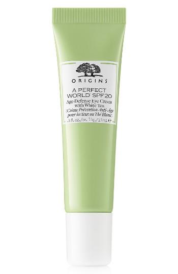 Origins A Perfect World(tm) Spf 20 Age-defense Eye Cream With White Tea