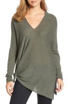 Women's Nic+zoe Essential Side Tie Top - Green