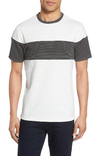 Men's Vince Camuto Colorblock Mesh T-shirt - White