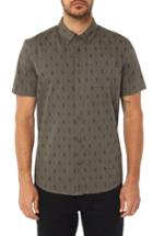 Men's O'neill Mckenna Short Sleeve Camp Shirt - Green