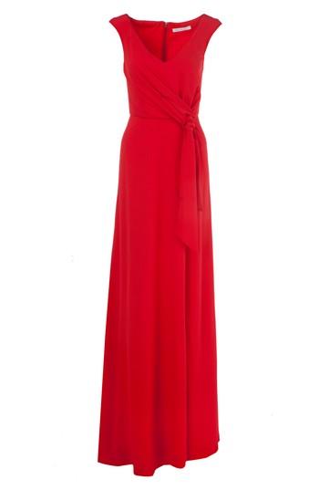 Women's Kay Unger Tie Waist Gown