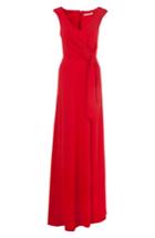 Women's Kay Unger Tie Waist Gown