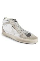 Women's Golden Goose Mid Star Metallic Sneaker Eu - Metallic