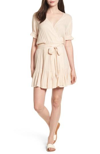 Women's Faithfull The Brand Liza Faux Wrap Flounce Dress - White
