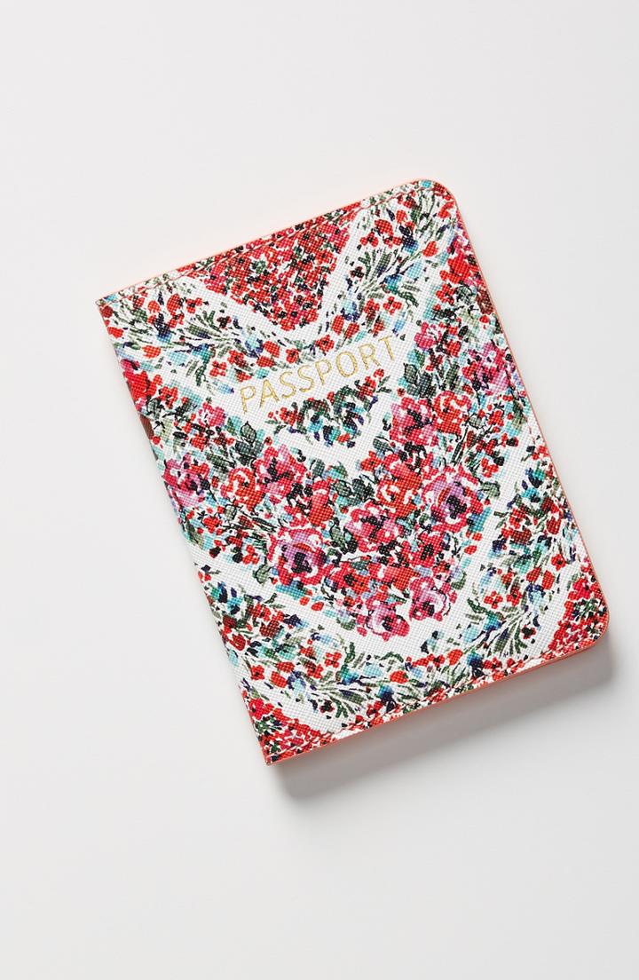 Anthropologie Pippa Passport Holder - Red