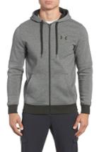 Men's Under Armour Rival Zip Hoodie - Green