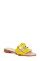 Women's 1901 Aldrich Slide Sandal .5 M - Yellow