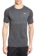 Men's Nike Slim Fit Knit Trim Dri-fit Running T-shirt