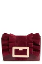 Ted Baker London Nerinee Bow Buckle Clutch - Red