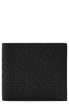 Women's Loewe Logo Embossed Calfskin Leather Bifold Wallet -