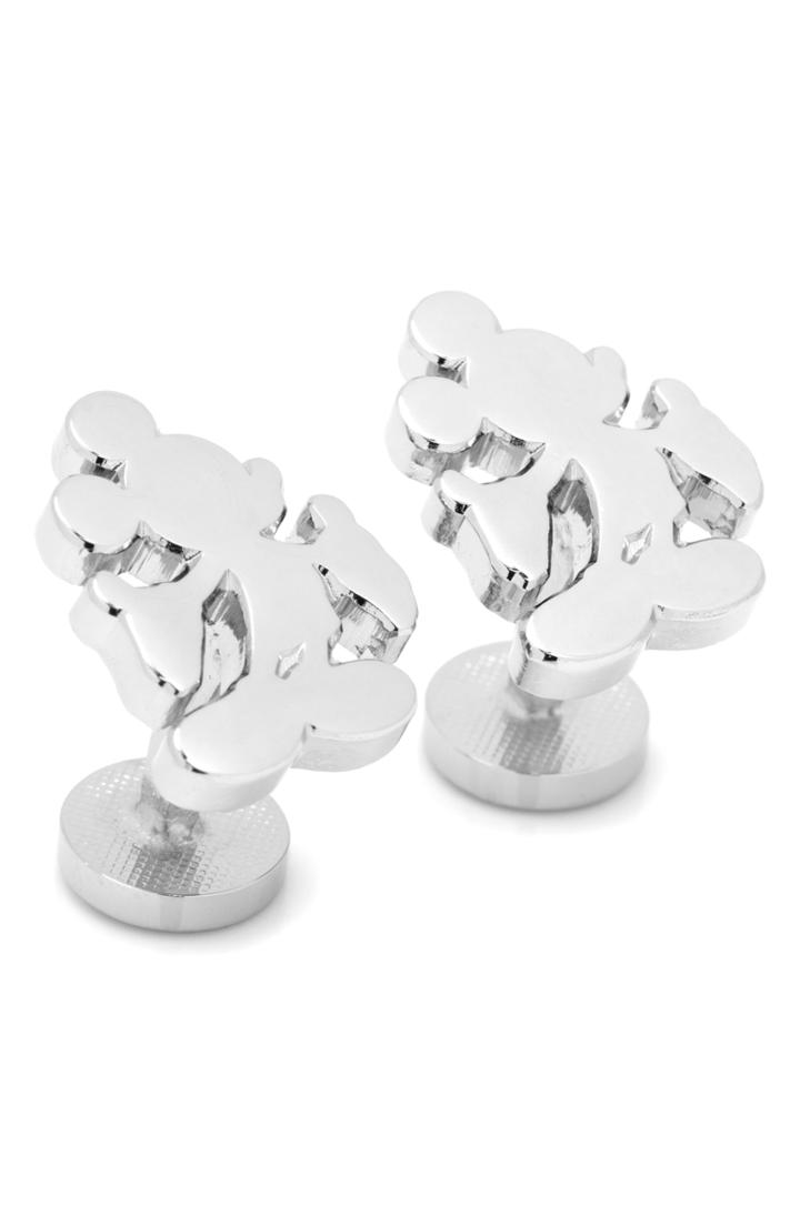 Men's Cufflinks, Inc. Mickey Mouse Silhouette Cuff Links