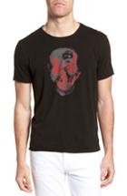 Men's John Varvatos Star Usa Skull Crewneck T-shirt - Black