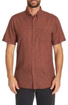 Men's Billabong All Day Jacquard Shirt, Size - Red