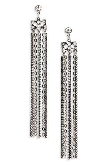 Women's Topshop Multi Chain Tassel Earrings