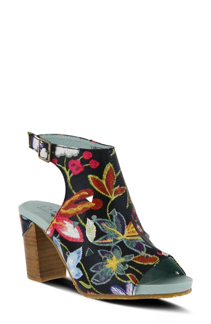 Women's L'artiste Tapestry Sandal Us / 35eu - Black