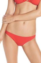 Women's Tory Burch Hipster Bikini Bottoms - Red