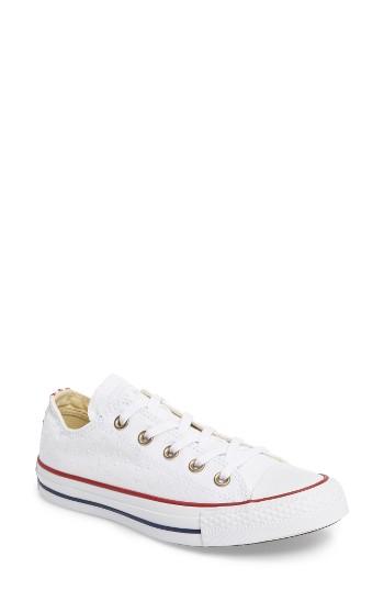 Women's Converse Chuck Taylor Low Top Sneaker M - White