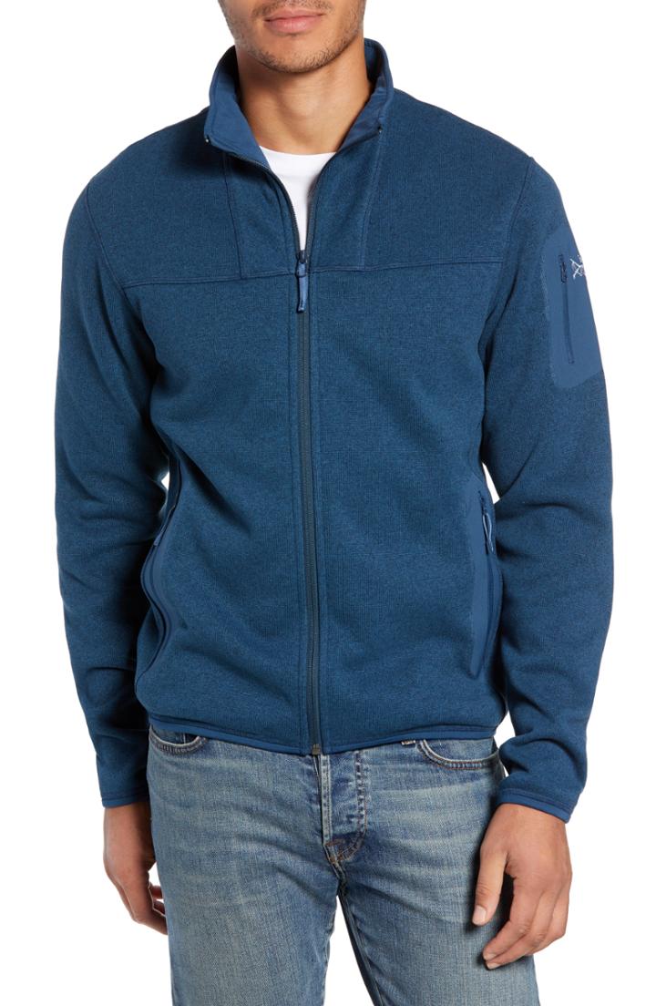 Men's Arc'teryx 'covert' Relaxed Fit Technical Fleece Zip Jacket